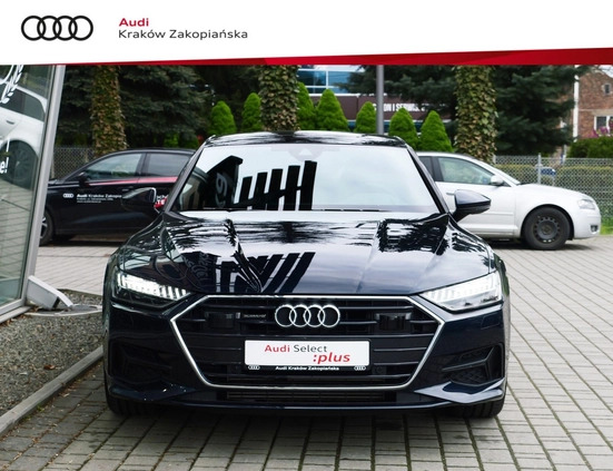 Audi A7 cena 264500 przebieg: 24376, rok produkcji 2023 z Zwierzyniec małe 781